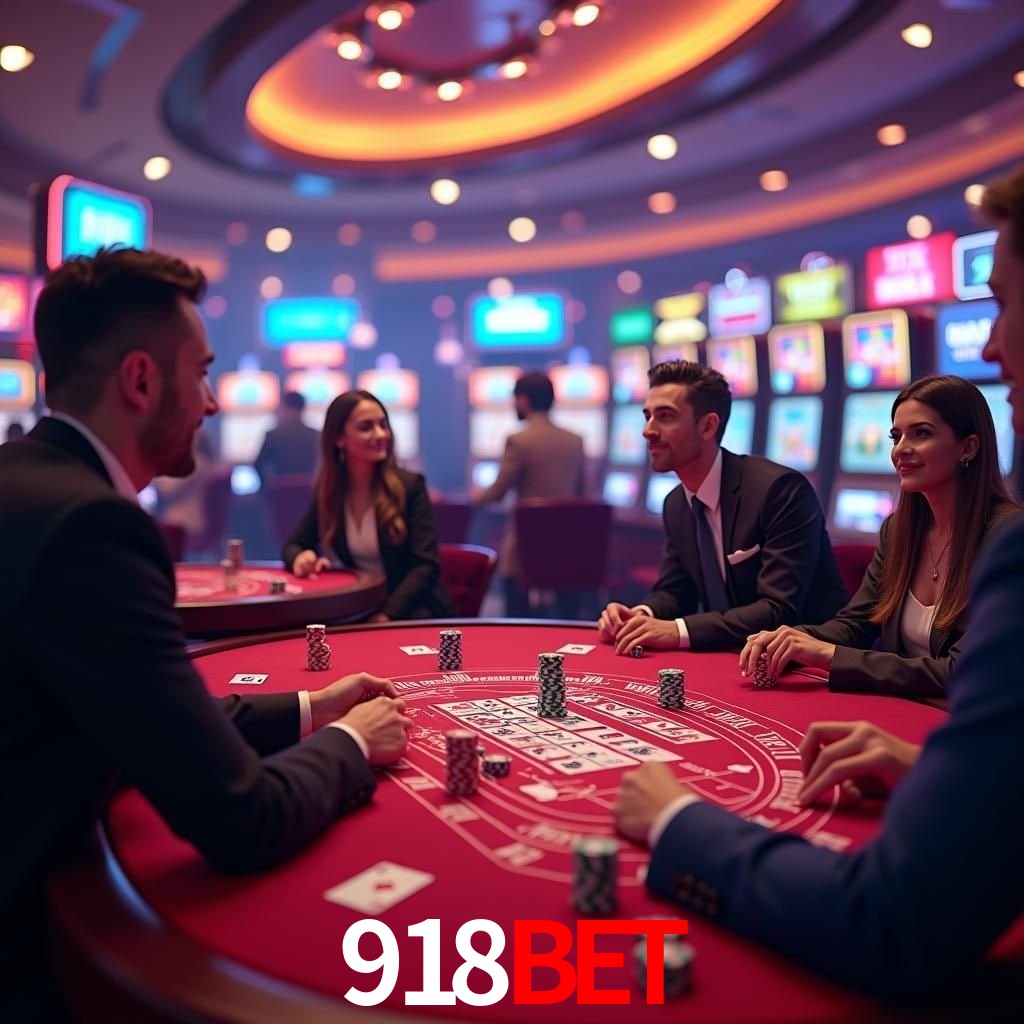 A Experiência Imersiva dos Cassinos Ao Vivo no 918BET